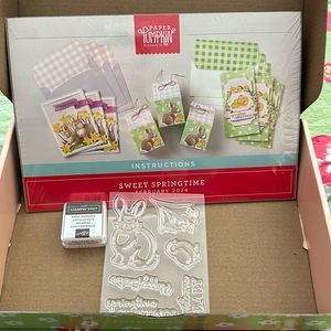 Paper Pumpkin Sweet Springtime